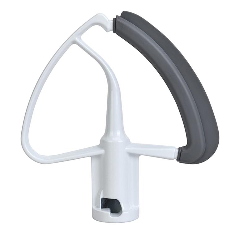 Flex edge beater with scraper for KitchenAid mixer