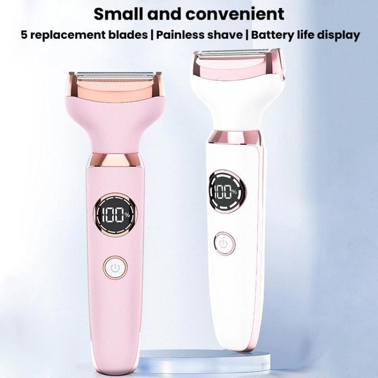 7 In 1 Rechargeable Digital Display Hair Removal Kit Underarm Intimate Area Shaver Unisex Full-Body Epilator - Type-C...