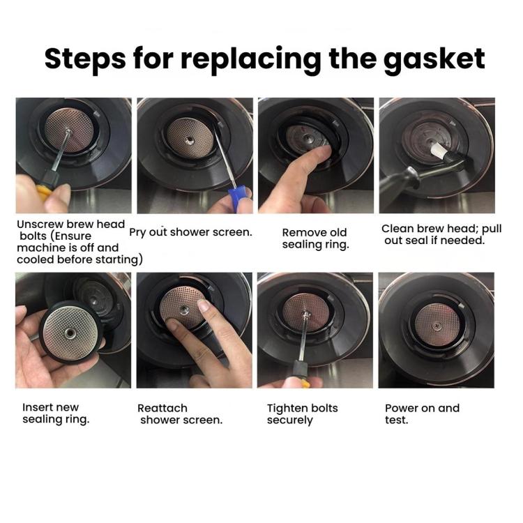 Replacement Silicone Gasket - Group Head Seal,  For Ninja Premier Series ES601 / ES655 / ES701