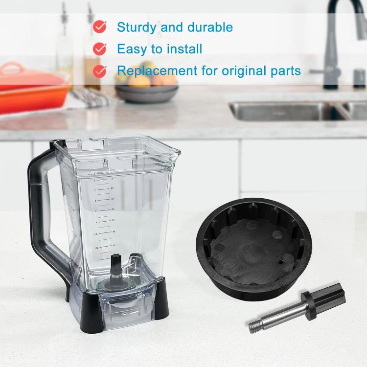 Replacement Pitcher Blade Driver & Stud Kit for Ninja BN750 / BN750C 72oz Blender