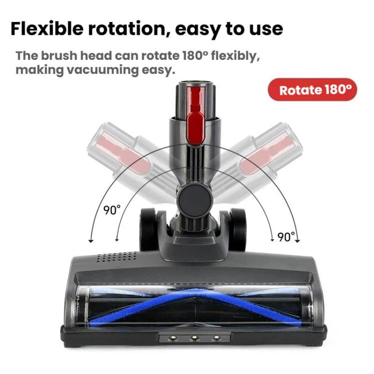 Motorized Floor Brush Head with LED for Dyson G5/V7/V8/V10/V11/V15