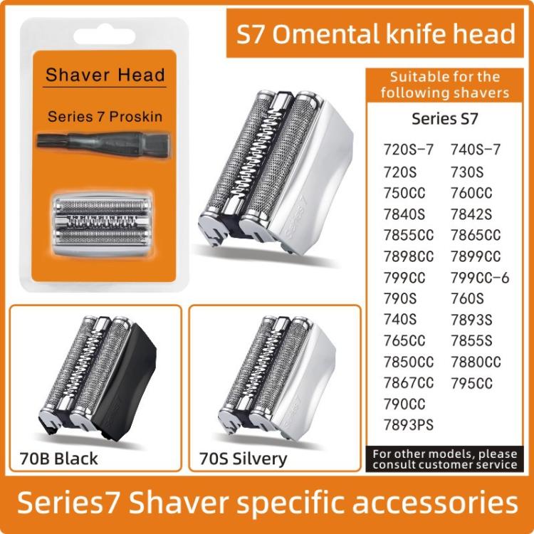 Replacement Shaver Head for Braun Series 7 - 70B 70S Compatible