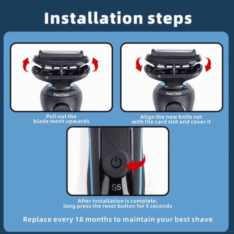 Replacement Shaver Head for Braun Series 7 - 70B 70S Compatible