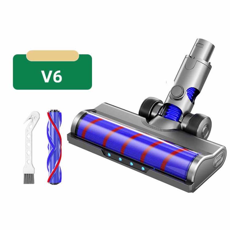 For Dyson, Soft Roller and Direct-Drive Brush Head Combo with LED
