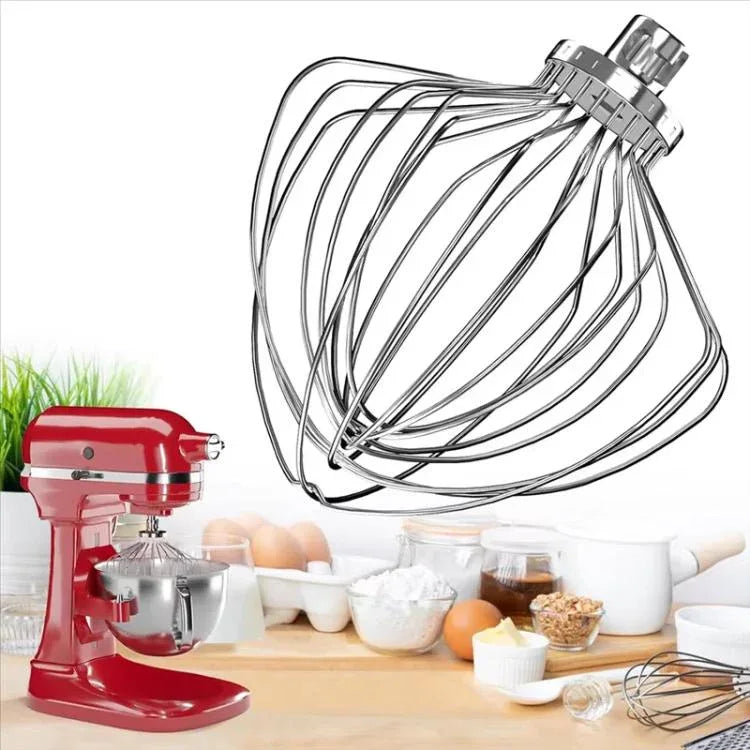 Stainless Steel Whisk Attachment for KitchenAid 7 Quart Bowl product image