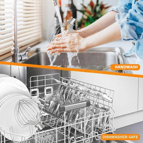 Compatible 11-Wire Stainless Steel Whisk Attachment for KitchenAid 7 Quart Bowl-Lift Mixer | PartsWorld