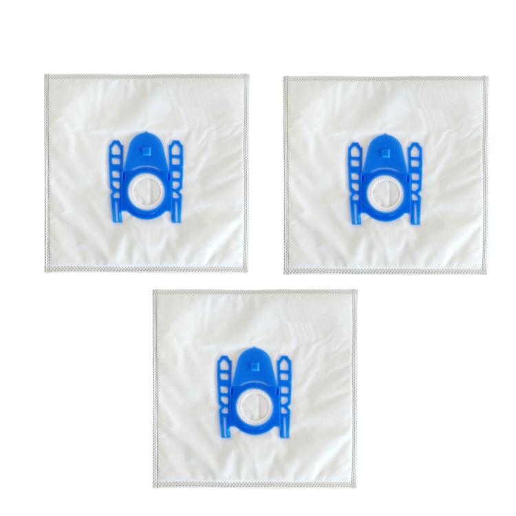 3pcs Vacuum Cleaner Non-Woven Dust Bag For Bosch