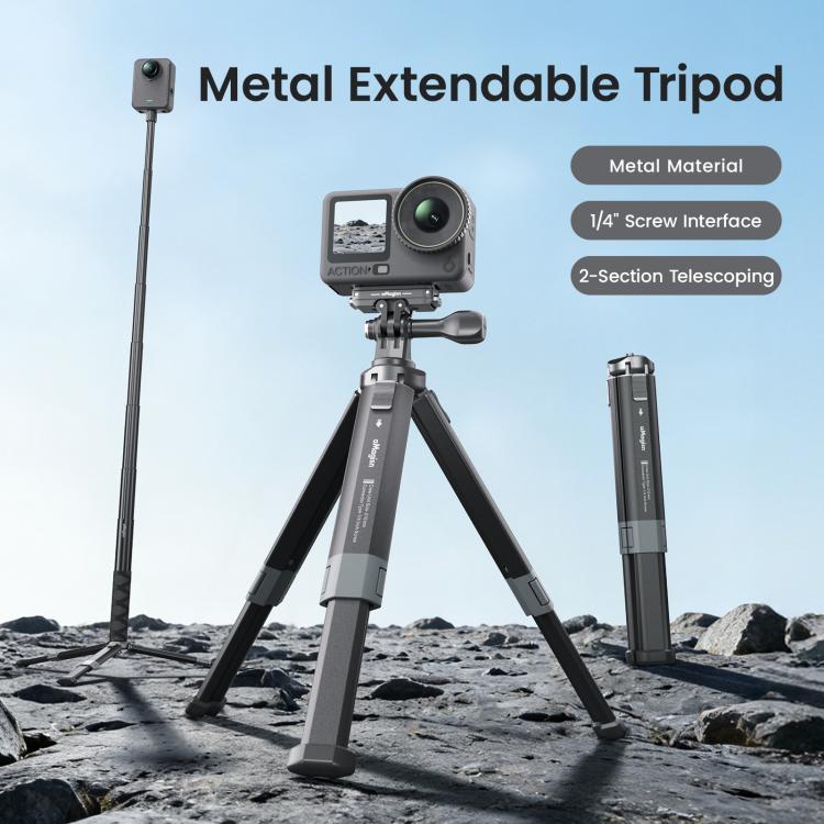 All-Metal Extendable Tripod Stand – For Action Cameras, Mirrorless & Smartphones product image