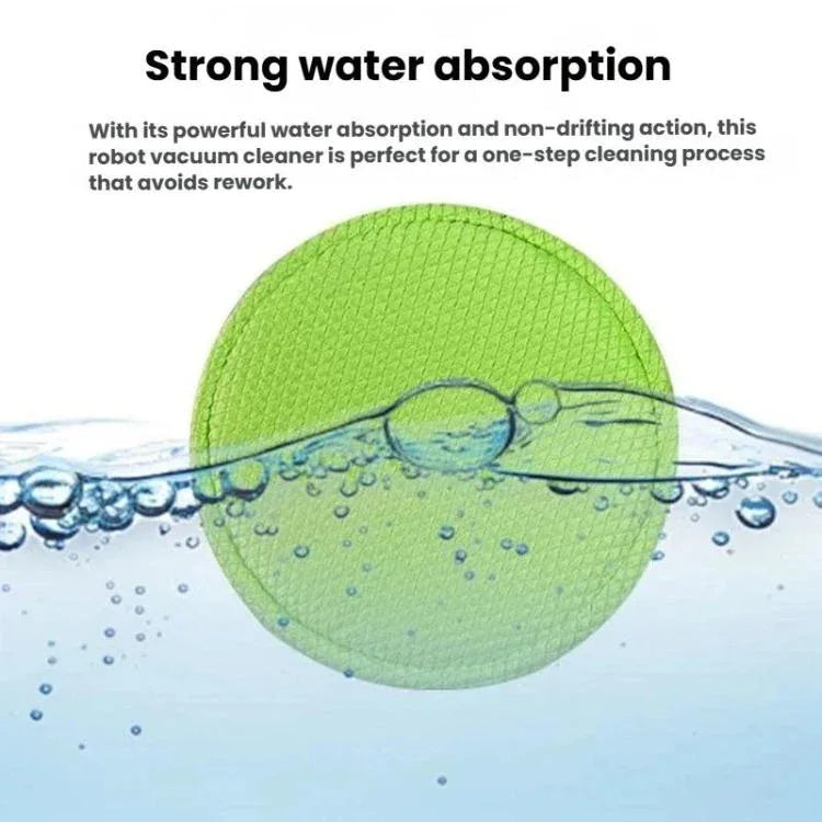 Universal Robot Vacuum Mop Pad – Waffle Weave (3-Pack, 13cm) | Roborock, Dreame & More product image