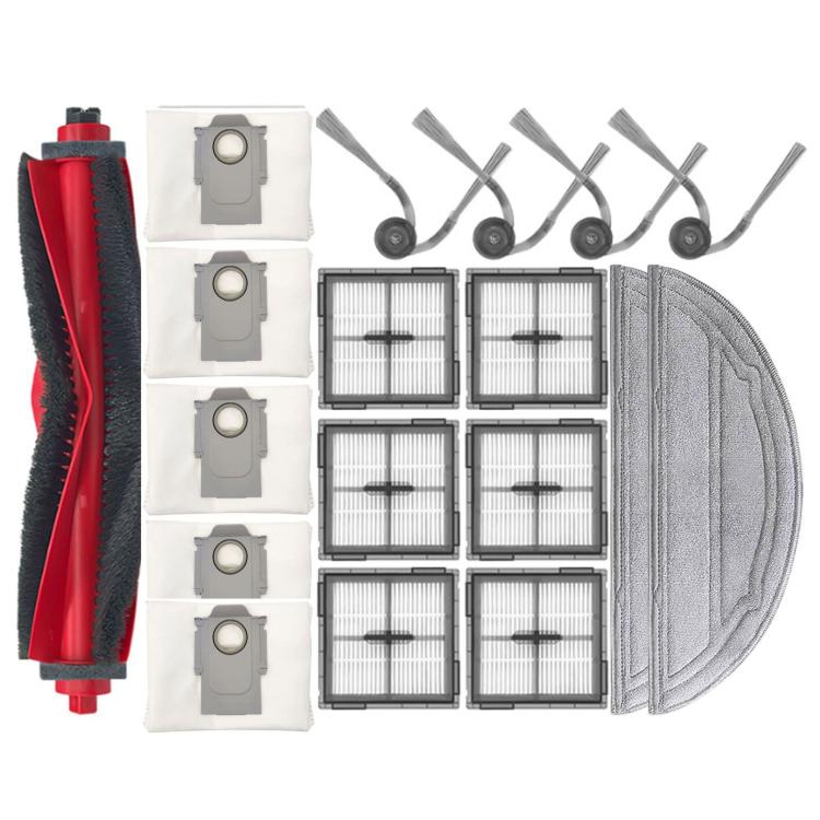 Replacement Parts Kit for Roborock Q10 S5 & Q10 S5+ – Main Brush, Side Brush, HEPA Filter, Mop Pad & Dust Bag – 18 In 1 Set | PartsWorld