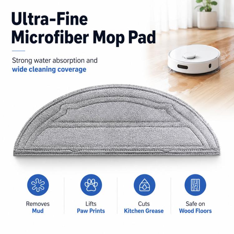 Replacement Parts Kit for Roborock Q10 S5 & Q10 S5+ – Main Brush, Side Brush, HEPA Filter, Mop Pad & Dust Bag | PartsWorld