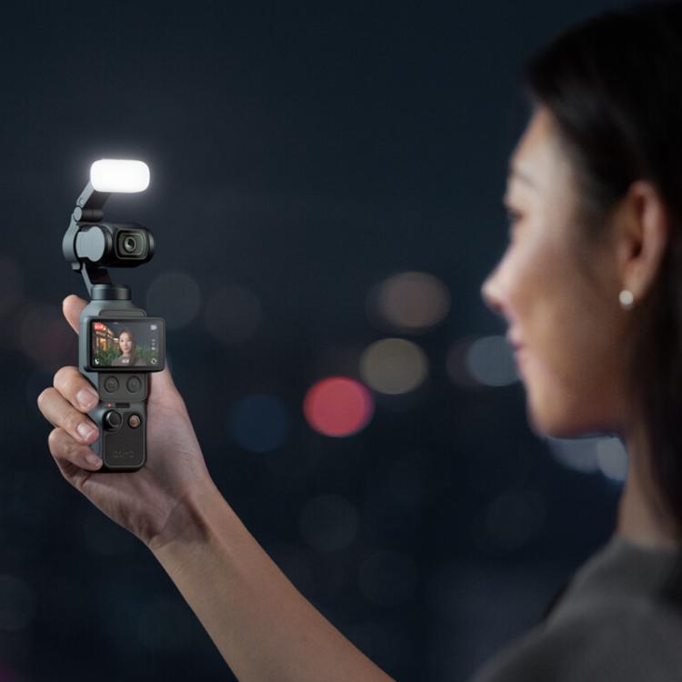 DJI Osmo Pocket 4 Fill Light – Adjustable 3 Color Temperatures & Brightness product image