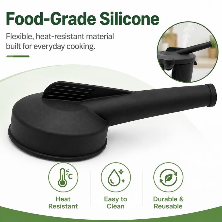 For Thermomix TM7 Silicone Steam Diverter Rotatable Steam Release Pipe, Silicone Steam Diverter | PartsWorld