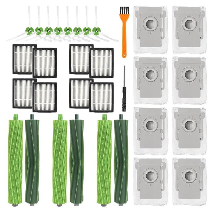 28-in-1 Accessories Kit for iRobot Roomba i7 / i7+ / E5 / E6 – Brushes, Filters & Dust Bags product image