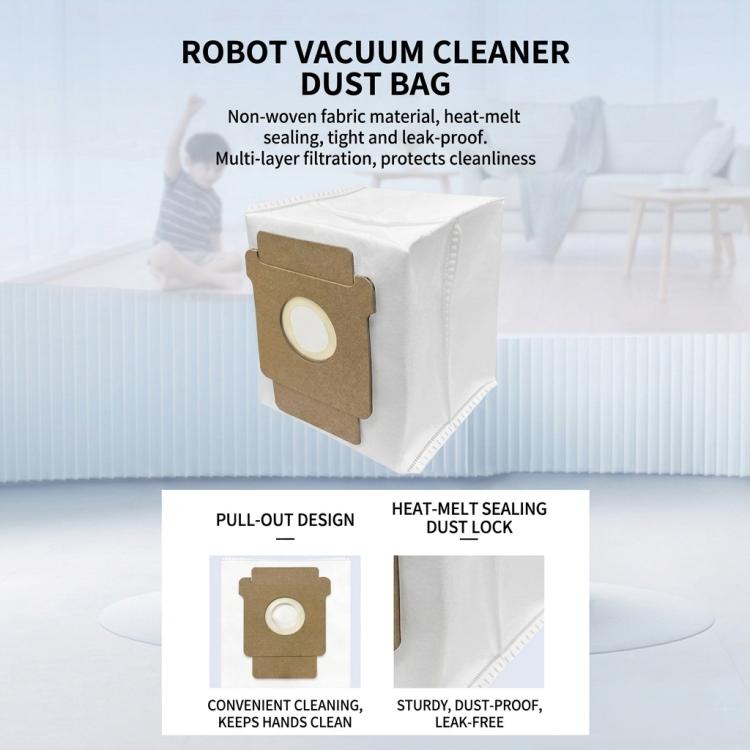 Replacement Parts Compatible with iRobot Roomba Max 705 Combo — Main Brush, Side Brush, Filter & Dust Bag