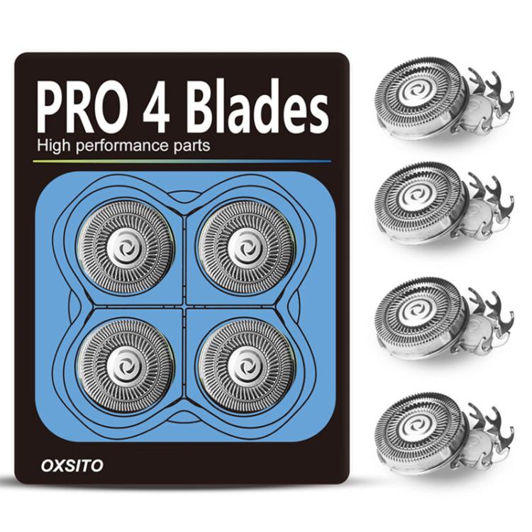 Replacement Blades for Skull Shaver Pitbull Gold PRO Silver Platinum Palm – 4pcs