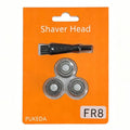 Replacement Shaver Heads for Flyco FS301 FS302 FS339 FS373 FS880 FS881 – 3pcs + Cleaning Brush
