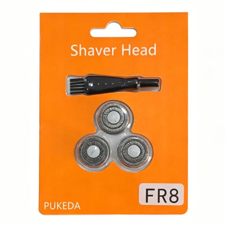 Replacement Shaver Heads for Flyco FS301 FS302 FS339 FS373 FS880 FS881 – 3pcs + Cleaning Brush