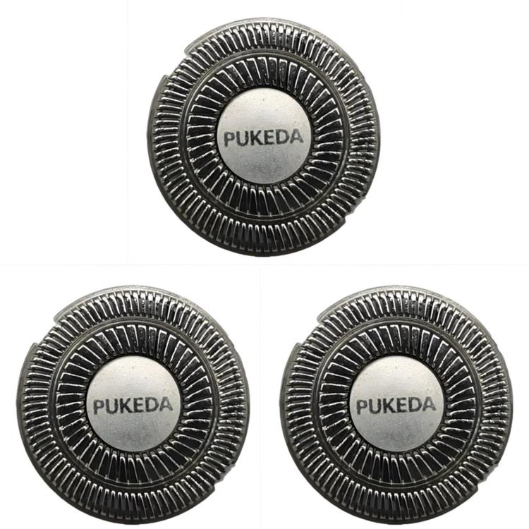Replacement Shaver Heads for Flyco FS301 FS302 FS339 FS373 FS880 FS881 – 3pcs + Cleaning Brush