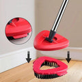 For Vileda / O-Cedar Triangular Rotating Mop Replacement Brush Household Brush For Floor & Bathroom – Default Title | PartsWorld