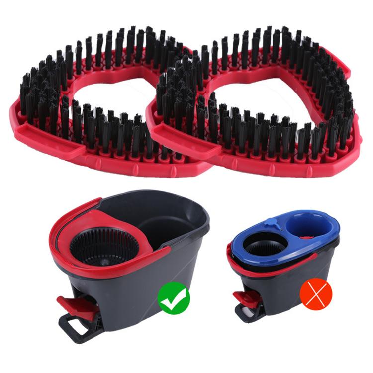 For Vileda / O-Cedar Triangular Rotating Mop Replacement Brush Household Brush For Floor & Bathroom | PartsWorld