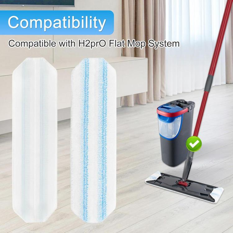 For Vileda / O-Cedar H2prO Fiber Mop Refill Pad Replacement Part | PartsWorld