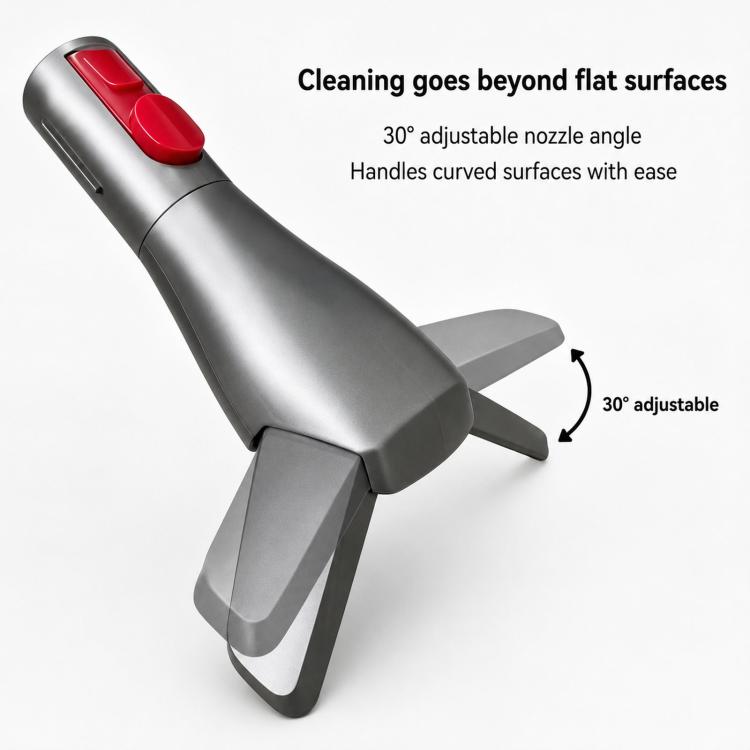 Mattress Tool Attachment For Dyson V15 / V11 / V10 / V8 / V7 Vacuum Cleaners 30 Degree Adjustable Angle Bed Dusting Brush, Single Attachment, Hose+Attachment | PartsWorld