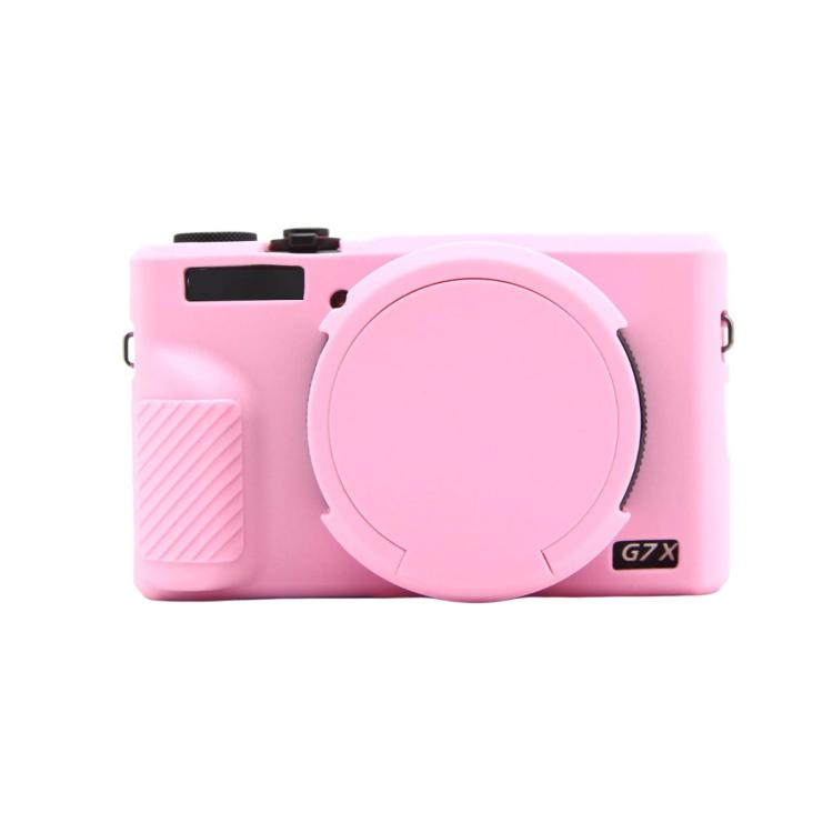 Compatible For Canon PowerShot G7 X Mark III Silicone Protective Case With Lens Cover