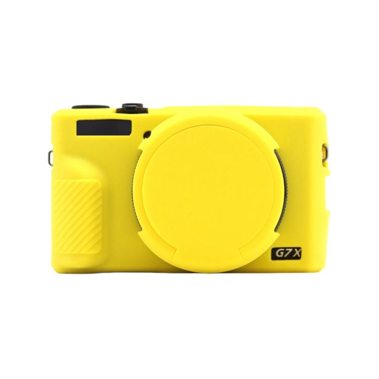 Compatible For Canon PowerShot G7 X Mark III Silicone Protective Case With Lens Cover