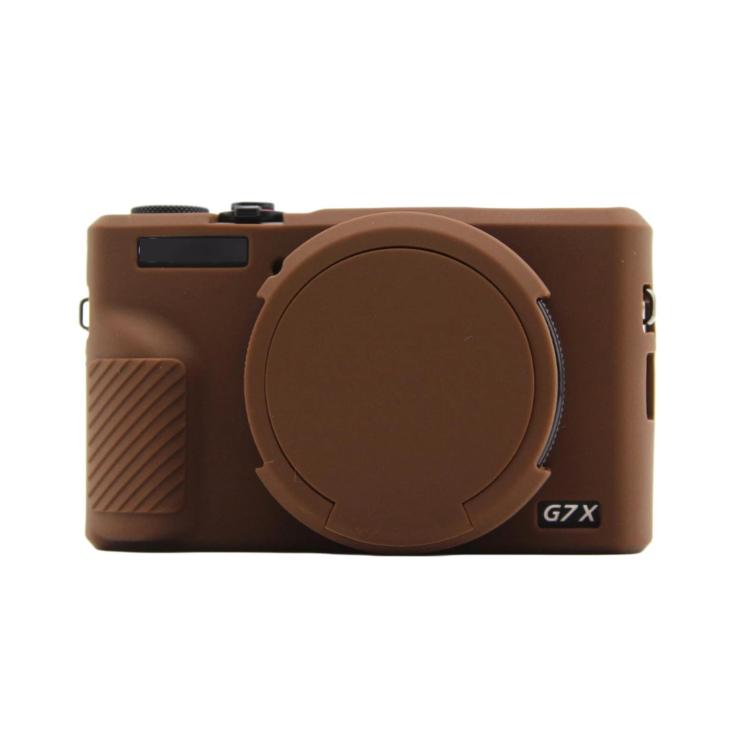 Compatible For Canon PowerShot G7 X Mark III Silicone Protective Case With Lens Cover