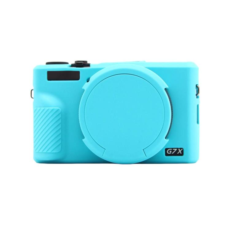 Compatible For Canon PowerShot G7 X Mark III Silicone Protective Case With Lens Cover