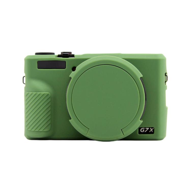 Compatible For Canon PowerShot G7 X Mark III Silicone Protective Case With Lens Cover