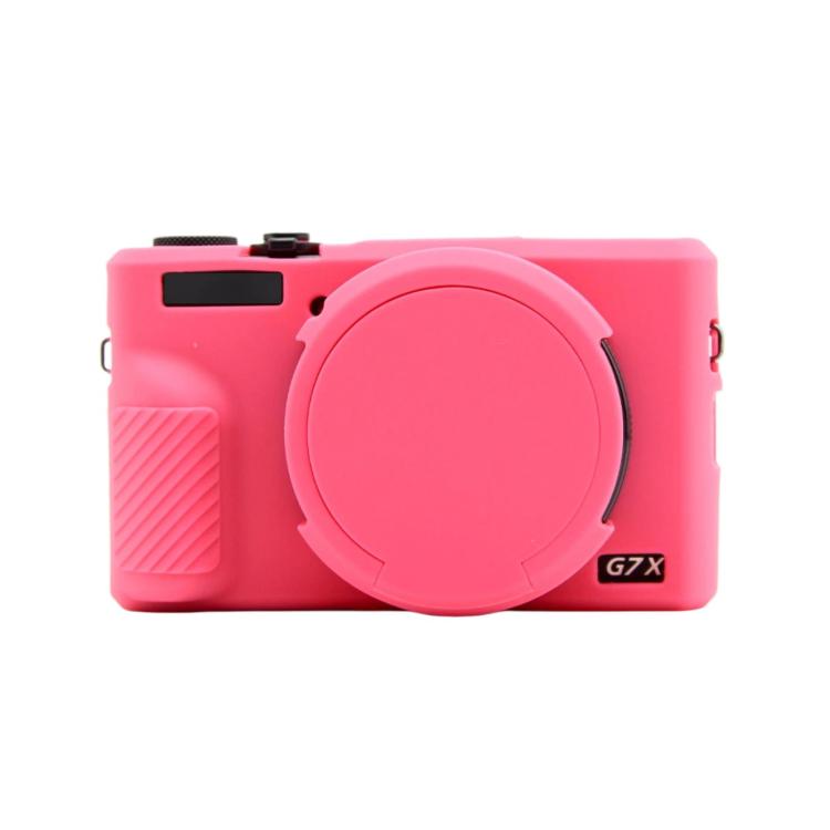 Compatible For Canon PowerShot G7 X Mark III Silicone Protective Case With Lens Cover