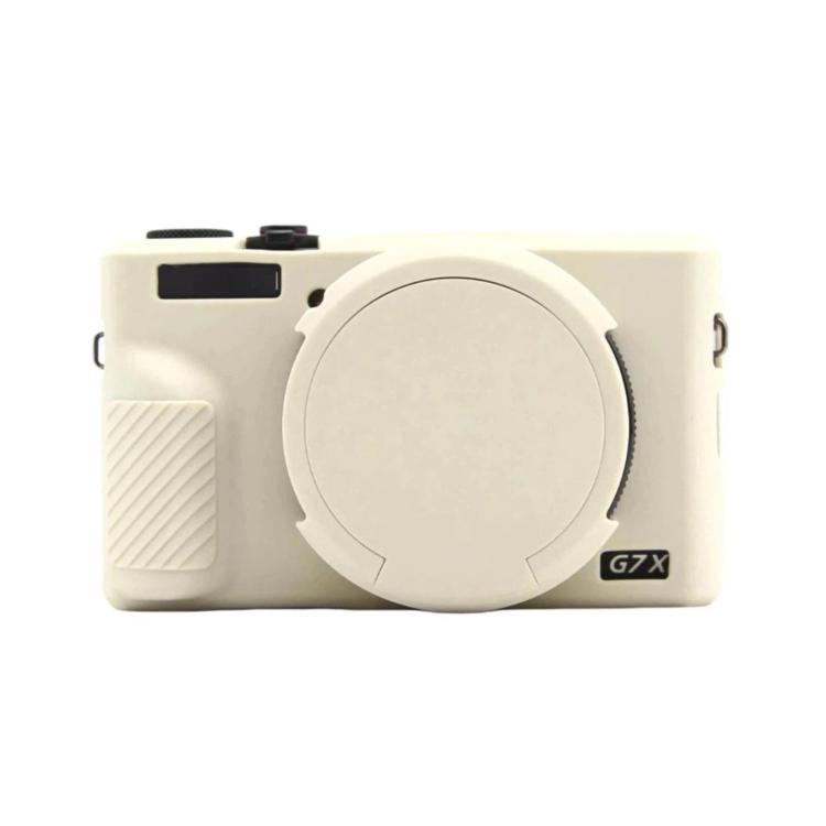 Compatible For Canon PowerShot G7 X Mark III Silicone Protective Case With Lens Cover