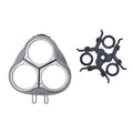 HQ6 Shaver Head Replacement Blades For Philips Shavers HQ7830 / HQ7617 / HQ7615 / HQ6825, Carmen + Stent, Overall Head – Carmen + Stent | PartsWorld