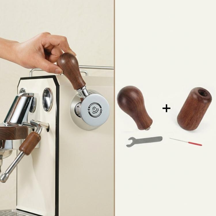 Compatible Walnut Wood Modification Accessories for Gemilai 3006/3145/3145B Espresso Machine