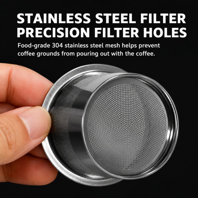 Single-Needle K Cups For Keurig 1.0 & 2.0 Stainless Steel Refillable Coffee Filter Pod, 1 Pack, 6 Packs | PartsWorld