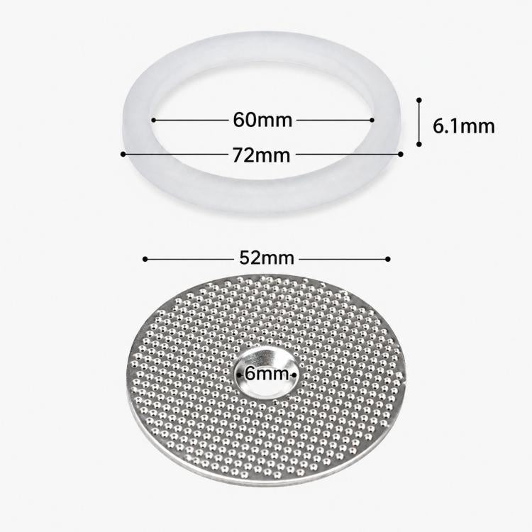 Replacement Gasket & Shower Screen for Gemilai Espresso Machines, Part or Kit Options