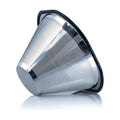 Compatible Reusable Coffee Filter with Kalita Wave 185 Coffee Drippers and OXO Brew 8-Cup Single Serve