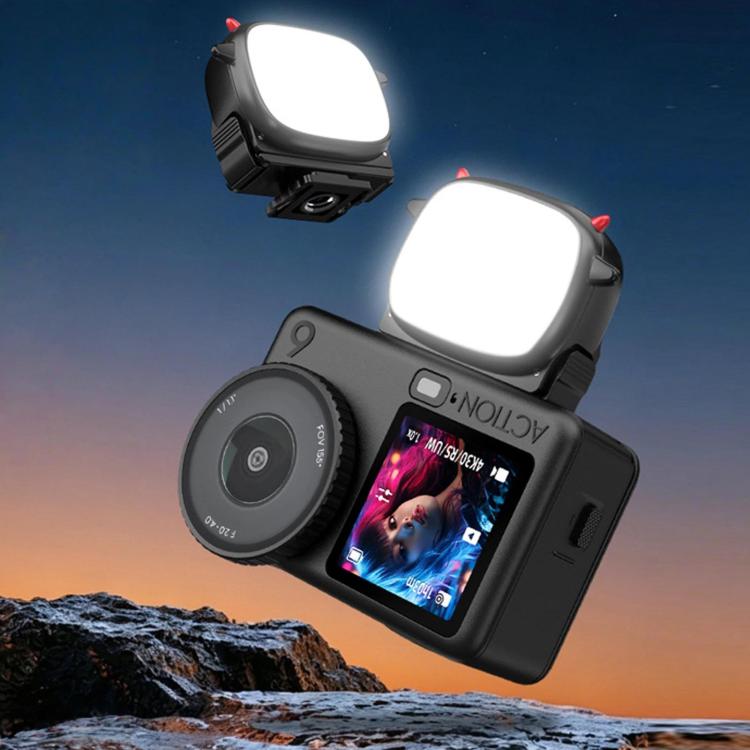 Handheld Selfie Monster Fill Light Accessory, For DJI Osmo Action 3 / 4 / 5 Pro, For DJI Osmo Action 6 / Nano | PartsWorld