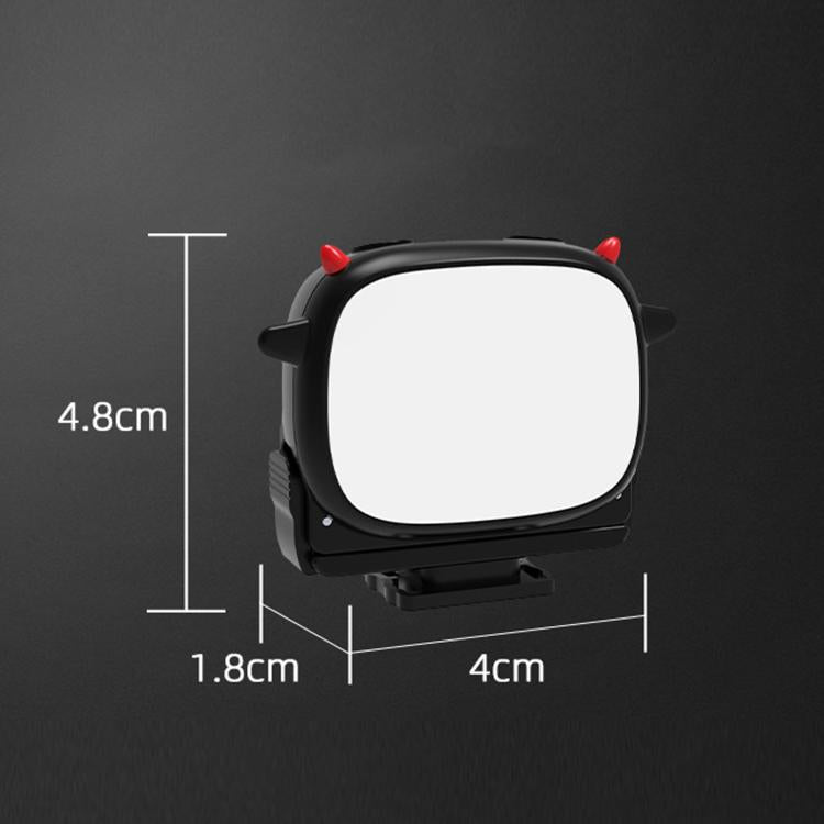 Handheld Selfie Monster Fill Light Accessory, For DJI Osmo Action 3 / 4 / 5 Pro, For DJI Osmo Action 6 / Nano | PartsWorld