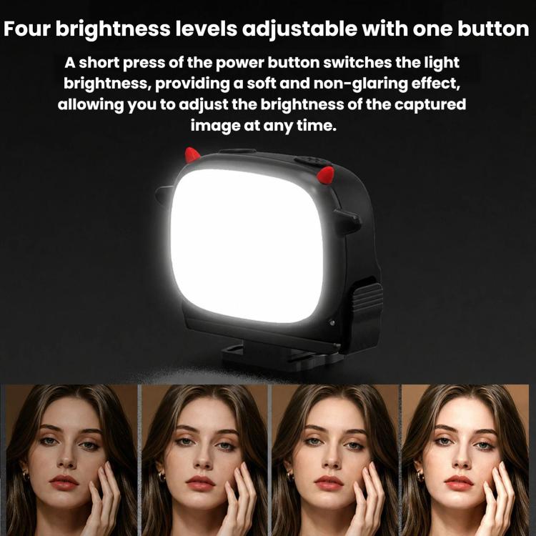 Handheld Selfie Monster Fill Light Accessory, For DJI Osmo Action 3 / 4 / 5 Pro, For DJI Osmo Action 6 / Nano | PartsWorld