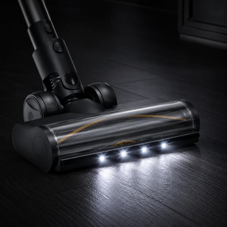 Motorized Floor Brush Head With LED Lights For Dreame R10 / R20 / R30 / T20 / T30 Vacuums, White LED Lights | PartsWorld
