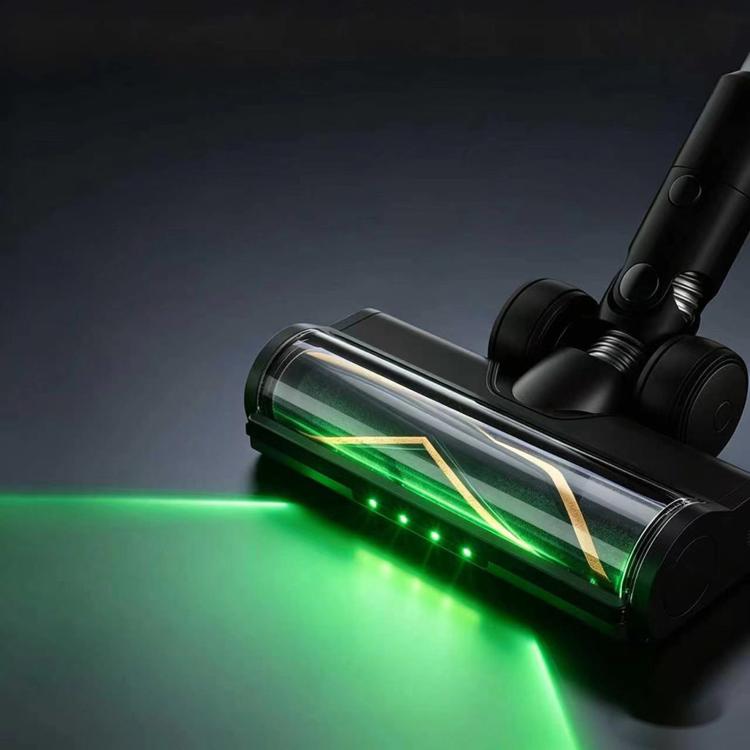Motorized Floor Brush Head With Green Dust-Detecting Light For Dreame R10 / R20 / T20 / T30 / H30 /  H40, Green Dust-Detecting Light | PartsWorld