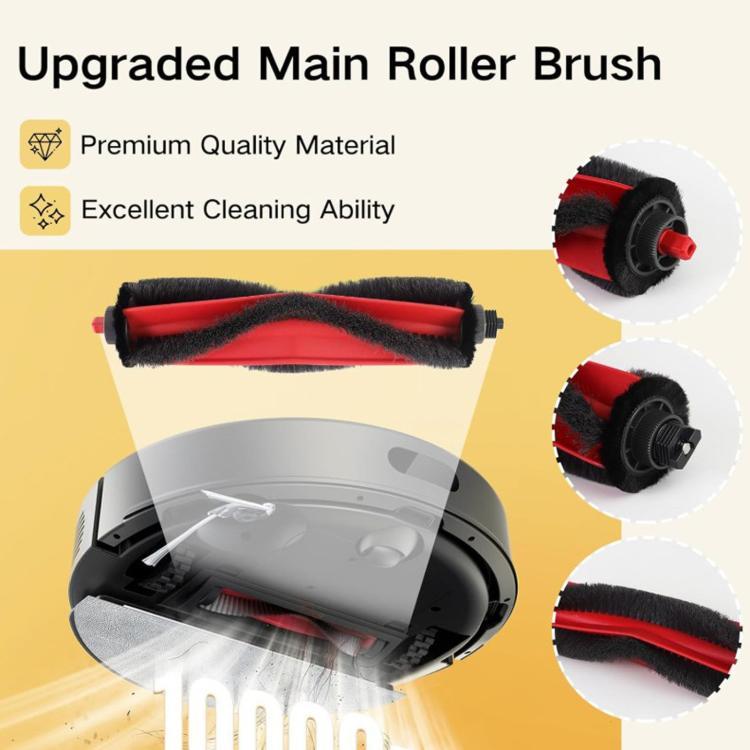 Replacement Parts For Roborock Q7 M5 / Q7 L5 / Q7 M5+ Robotic Vacuum Spare Accessories Kit, 10 In 1 Set, 15 In 1 Set | PartsWorld