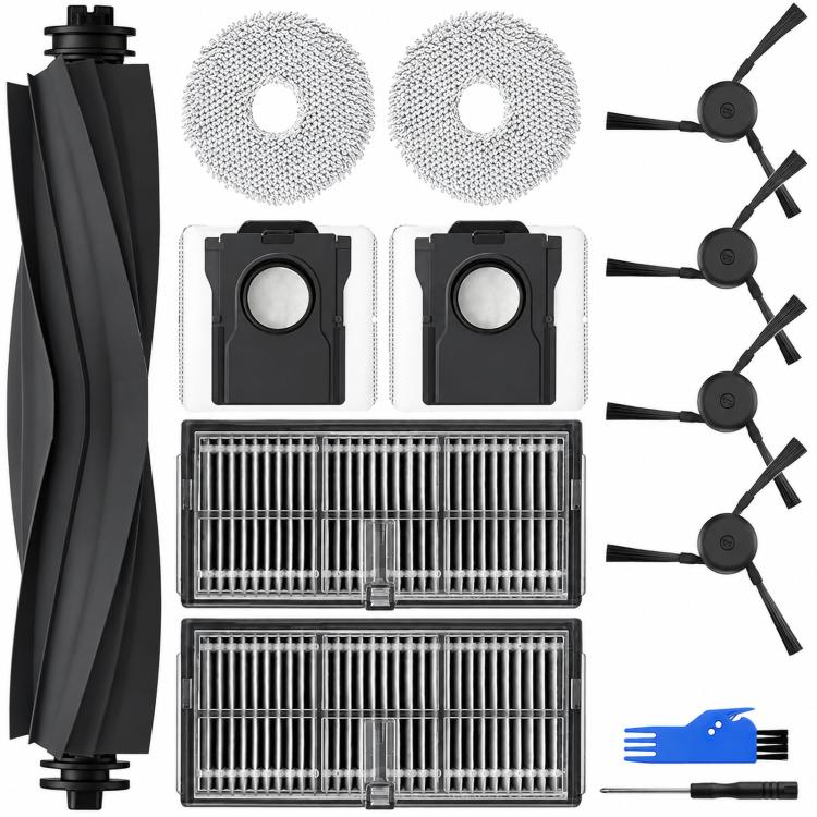 Replacement Accessories Kit for Dreame X40 Pro / X40 Ultra / L40 Ultra / S30 Pro Ultra Robot Vacuum Cleaners