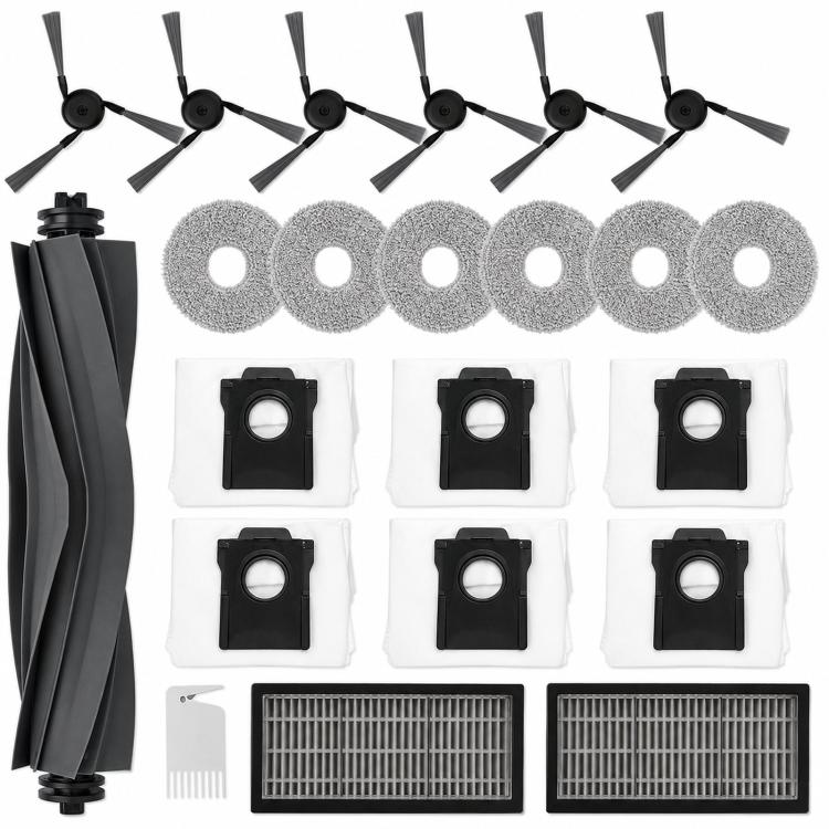 Replacement Accessories Kit for Dreame X40 Pro / X40 Ultra / L40 Ultra / S30 Pro Ultra Robot Vacuum Cleaners