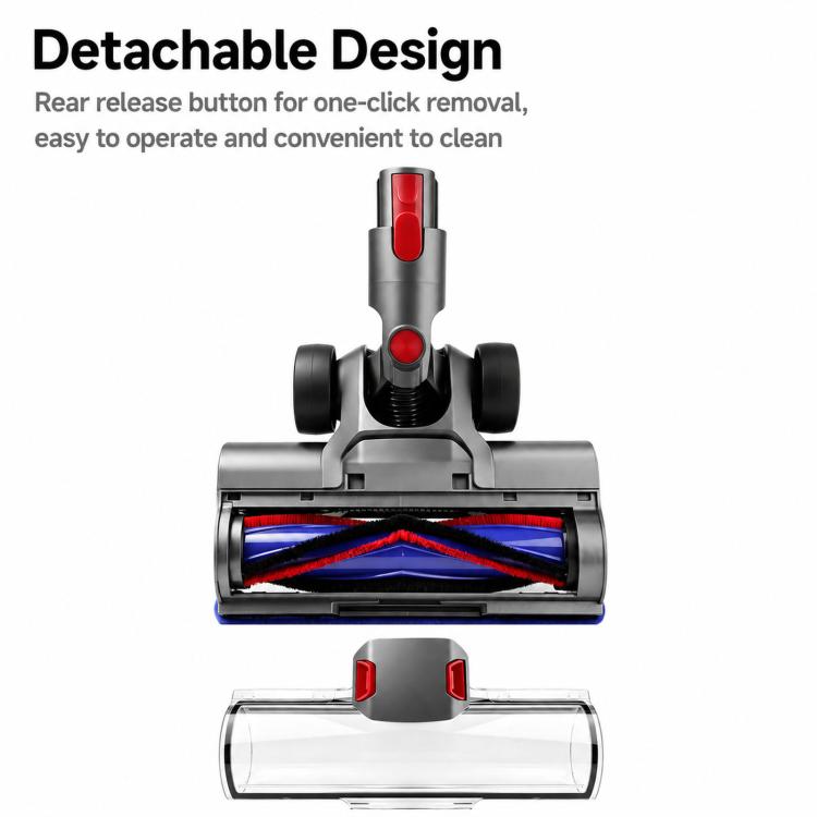 Compatible Motorhead Attachment For Dyson V7 V8 V10 V11 V15 Vacuum Cleaners Direct Drive Cleaner Head With LED Headlights, 19242