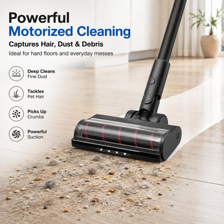 Replacement Motorized Floor Brush Head With LED Lights For Dreame R10 / R20 / R30 / T20 / T30 Vacuums Z5 Soft Roller Brush, Z5 Soft Roller Brush