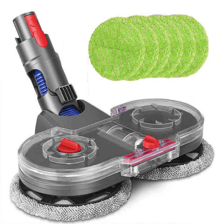 Compatible X001 Mop Head Attachment for Dyson V7 V8 V10 V11 Dual Spin Cleaner with 6 Microfiber Pads